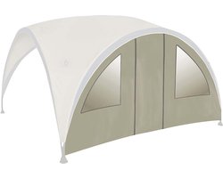 Bo-Camp - Zijwand voor Party Shelter - Large - Met deur en ramen