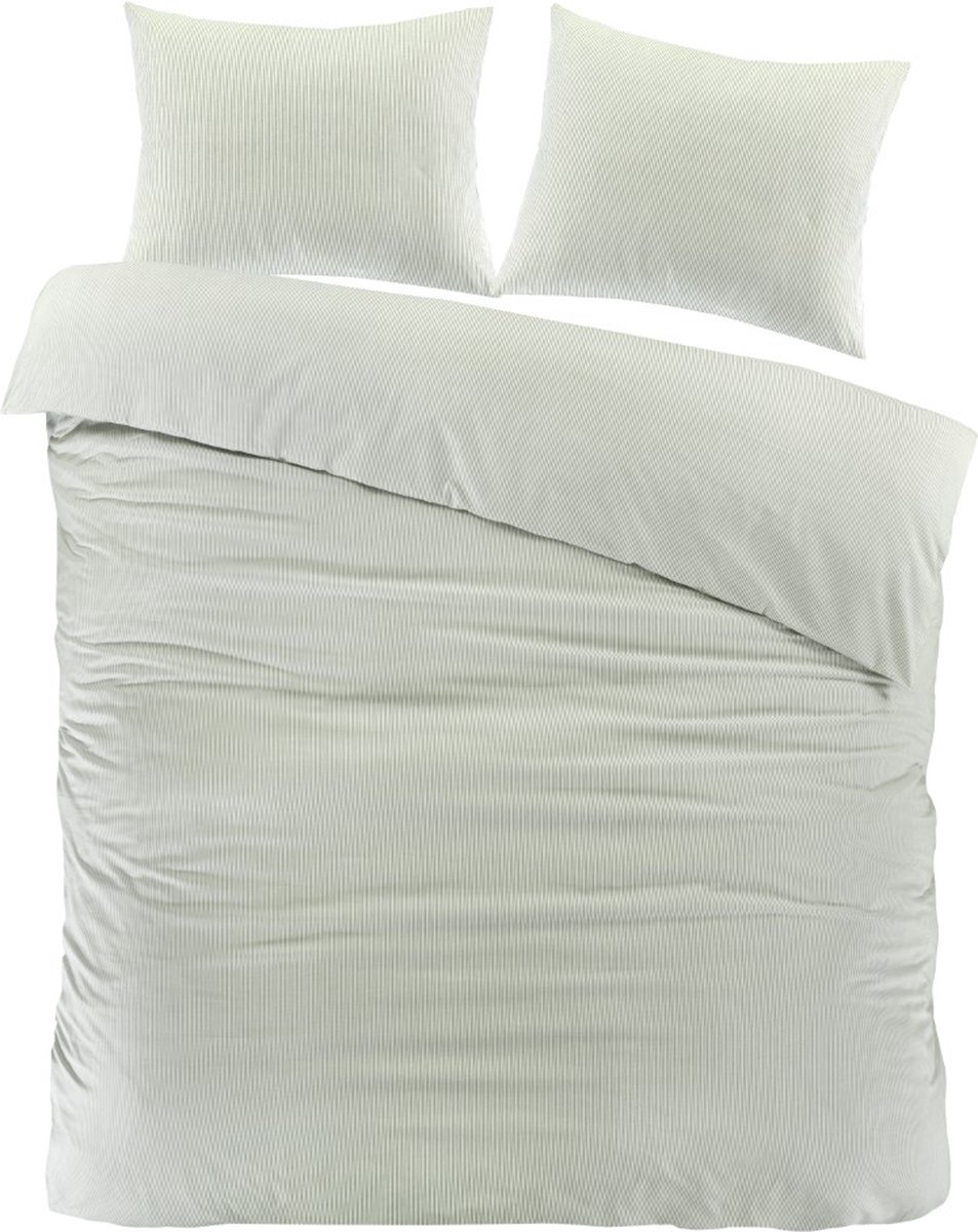Day Dream Dorien - Dekbedovertrek - Lits-jumeaux - 240x200/220 cm - Lichtgroen