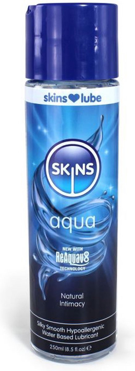 Goedkoopste Skins - Aqua - Glijmiddel op Waterbasis 130 ml