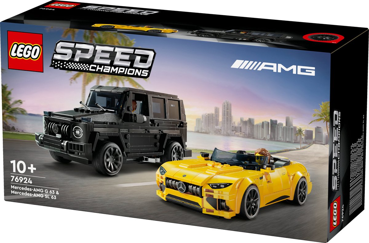 LEGO Speed Champions Mercedes-AMG G 63 en Mercedes-AMG SL 63 - 76924 — afbeelding 18