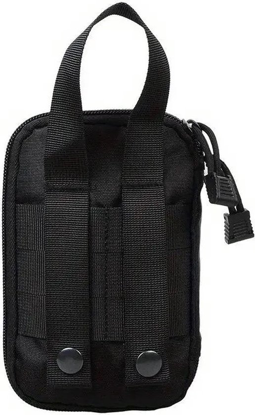 Pochette Molle - Organiseur - Zwart - Plein air - Kit de survie - Mini EDC - Airsoft - Premiers secours