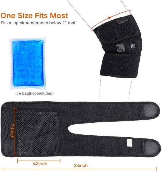 Knie brace - warmte therapie - Premium Line
