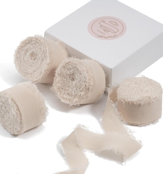 Paascadeaulint zijden lint Paashaasjes 25mm 18m
