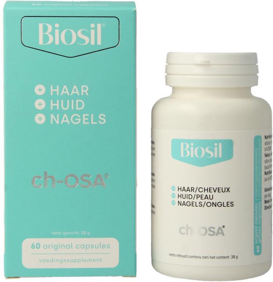 Bol.com BioSil - Silicium Huid Haar Nagels - 60Ca aanbieding