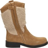Cowboylaarzen | Meisjes | Brown Flower | Leer | Shoesme | Maat 25