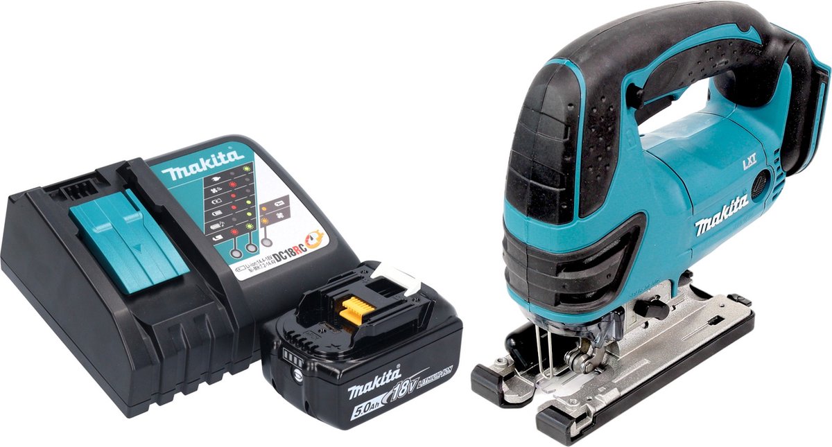 Makita DJV 180 RT1X accu-decoupeerzaag 18 V 135 mm + 1x accu 5,0 Ah + oplader