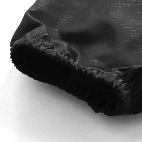 Regenjas - Windstopper Windjack - Jas Opvouwbaar - Waterafstotend - Outdoor - Beschermend Jas - Zwart - Maat L - LOUZIR