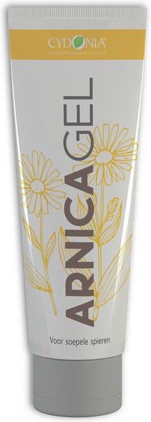 Foto: Cydonia arnica gel 250 ml vallen stoten soepele spieren arnica lavendel oregano