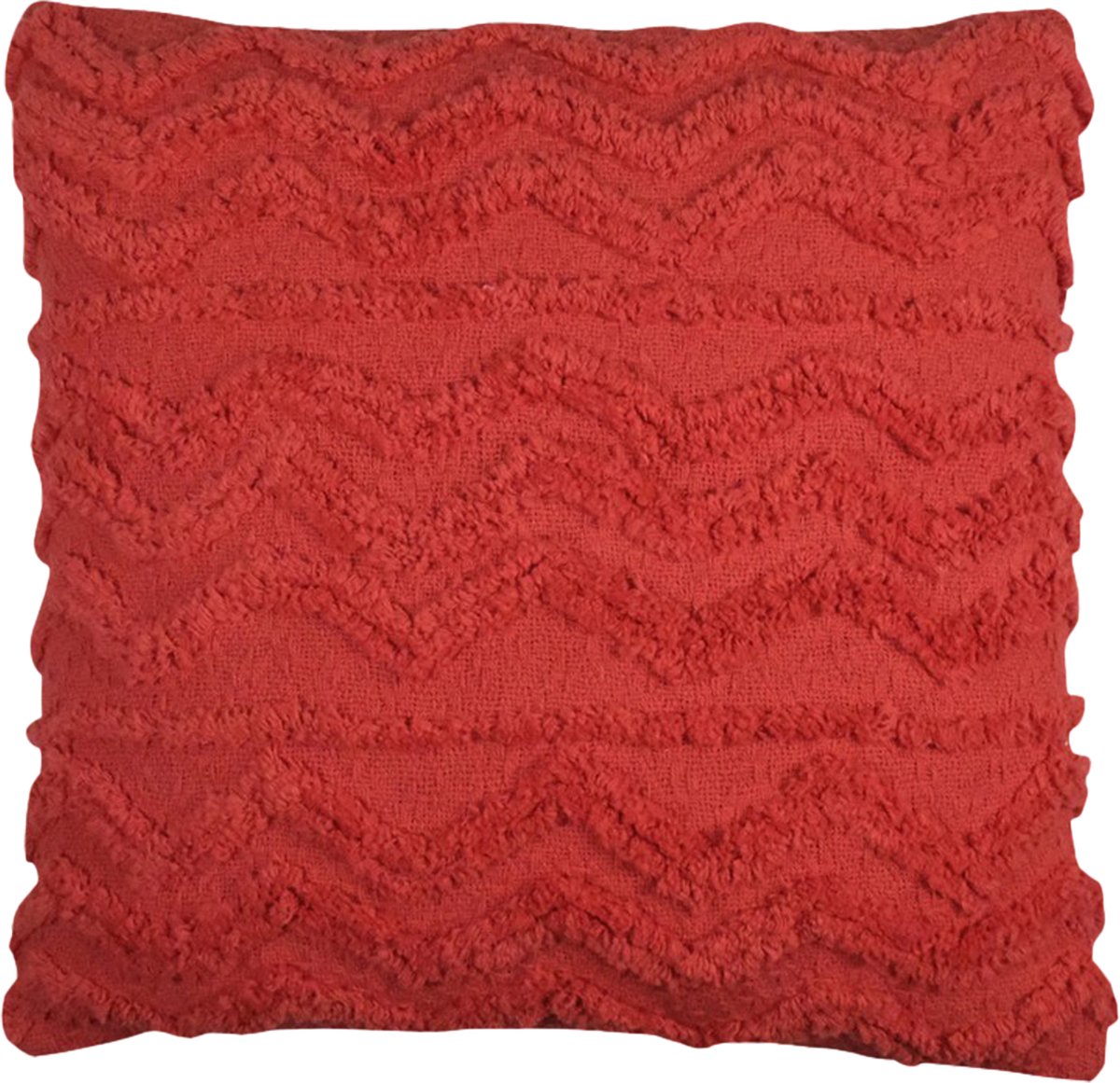 Mars & More Ravi kussen rood 45x45cm