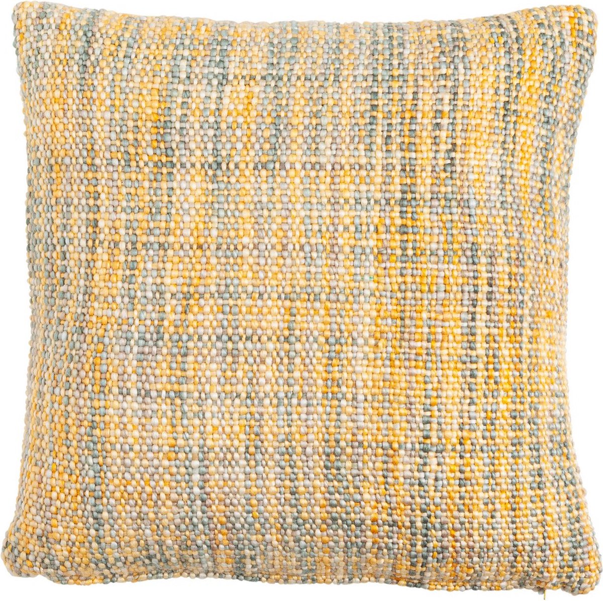 Linen & More Tye Dye Geel Grijs Kussen -45 X 45