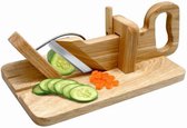 Bol.com FIH 235 Guillotine - Saucisson Snijder met Houten Handvat Bread Slicer aanbieding