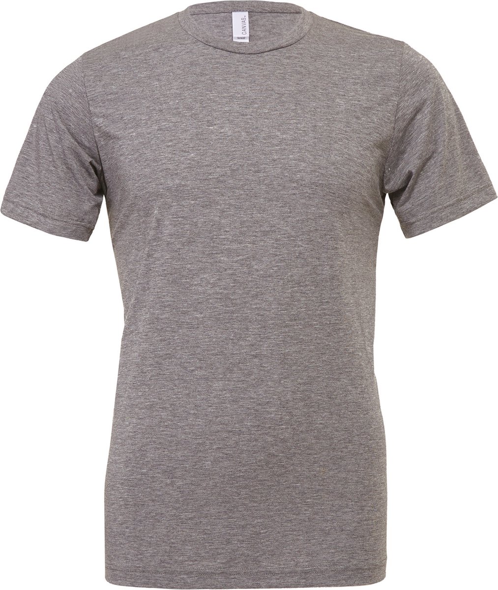Bella+Canvas Unisex Triblend Crew Neck T-Shirt CV3413 - Grey Triblend (Heather) - M