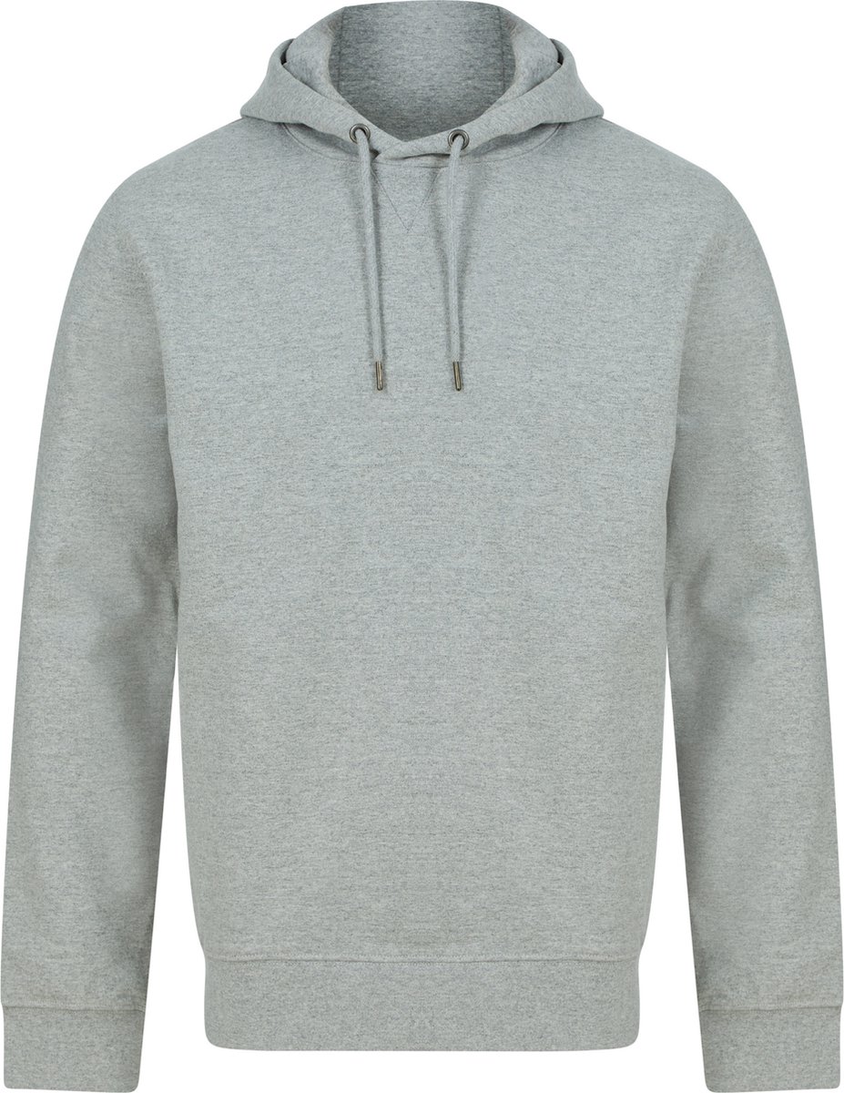 Henbury Ecologische unisex sweater met capuchon H841 - Heather Grey - XL