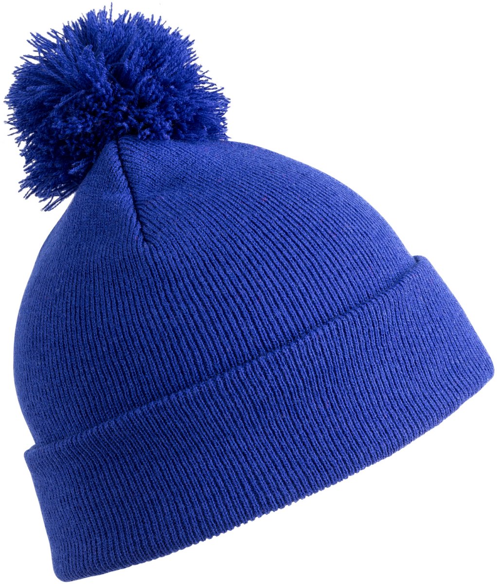 Result Pom Pom Beanie RC028 - Royal - One size