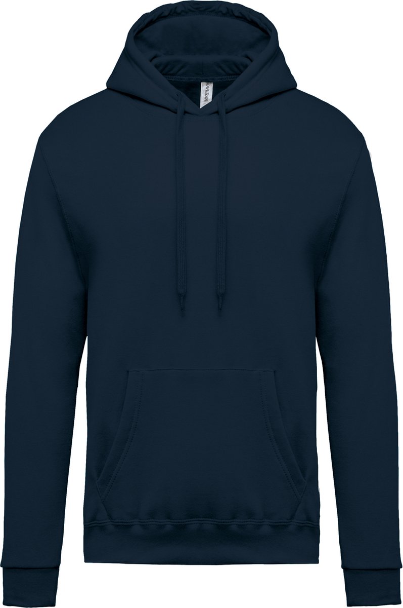 Kariban Herensweater met capuchon K476 - Navy - M