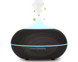 Stellar Aroma Diffuser - Aromaverstuiver - Luchtbevochtiger - Met 7 LED kleuren - Automatische Uitschakeling - 16,5L x 12B x 12H cm