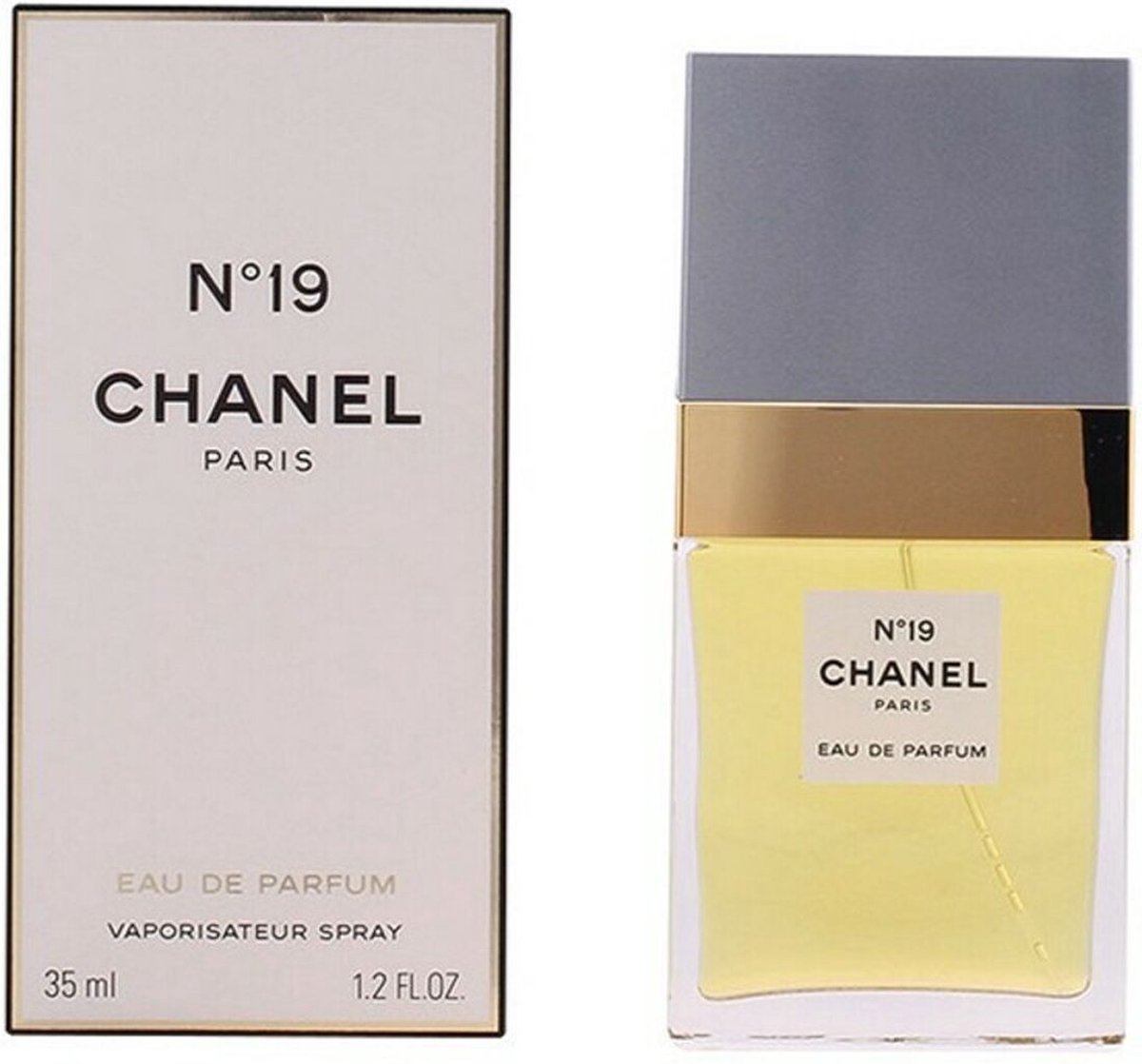CHANEL N°19 Eau de Parfum 100ml Chanel N°19 100 ml - Eau de Parfum - Damesparfum | bol