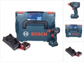 Bosch GDX 18V-210 C Professionele accu-slagmoersleutel 18 V 210 Nm borstelloos + 1x oplaadbare accu 5.0 Ah + lader + aansluitmodule + L-Boxx