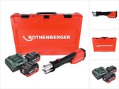 Rothenberger ROMAX 4000 accu persmachine 18 V elektrohydraulisch + 2x accu 10.0 Ah CAS + lader + koffer