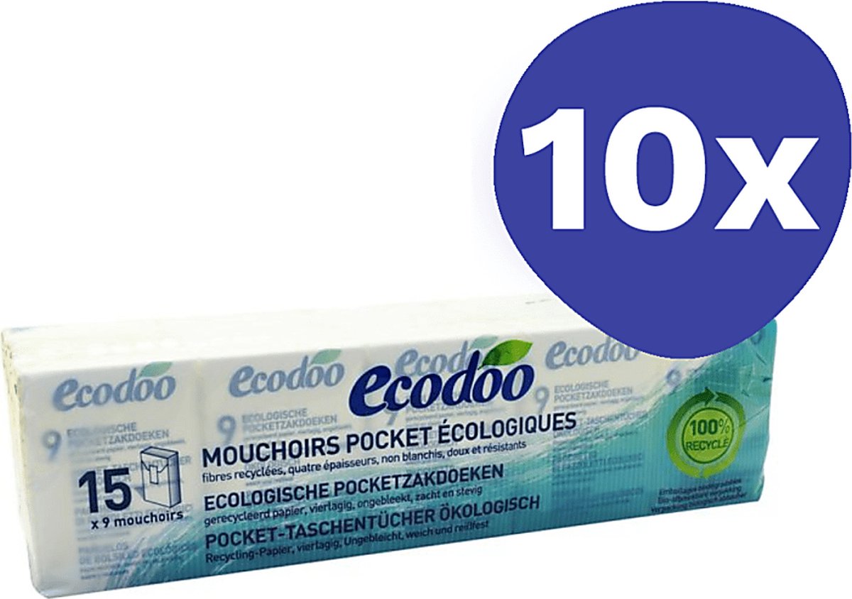 Ecodoo Tissues Pocket (10 stuks)