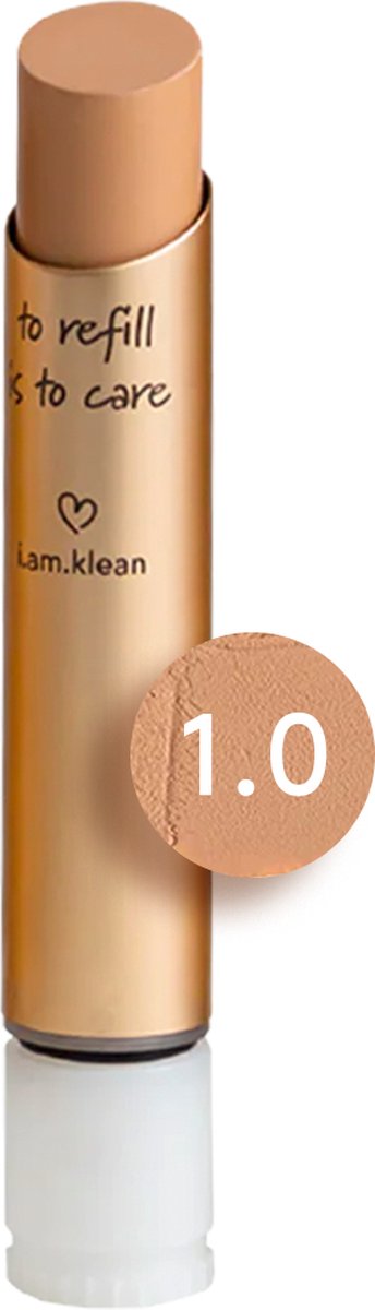 i.am.klean Dekkende Concealer Navulling - Make up Concealer - Perzik