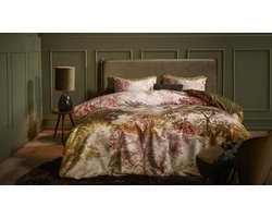 Beddinghouse Odile dekbedovertrek - Tweepersoons - 200x200/220 cm - Groen