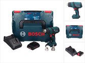 Souffleur à air chaud sans fil Bosch GHG 18V-50 Professional 18 V 300° C / 500° C + 1x batterie rechargeable ProCORE 4,0 Ah + chargeur + L-Boxx