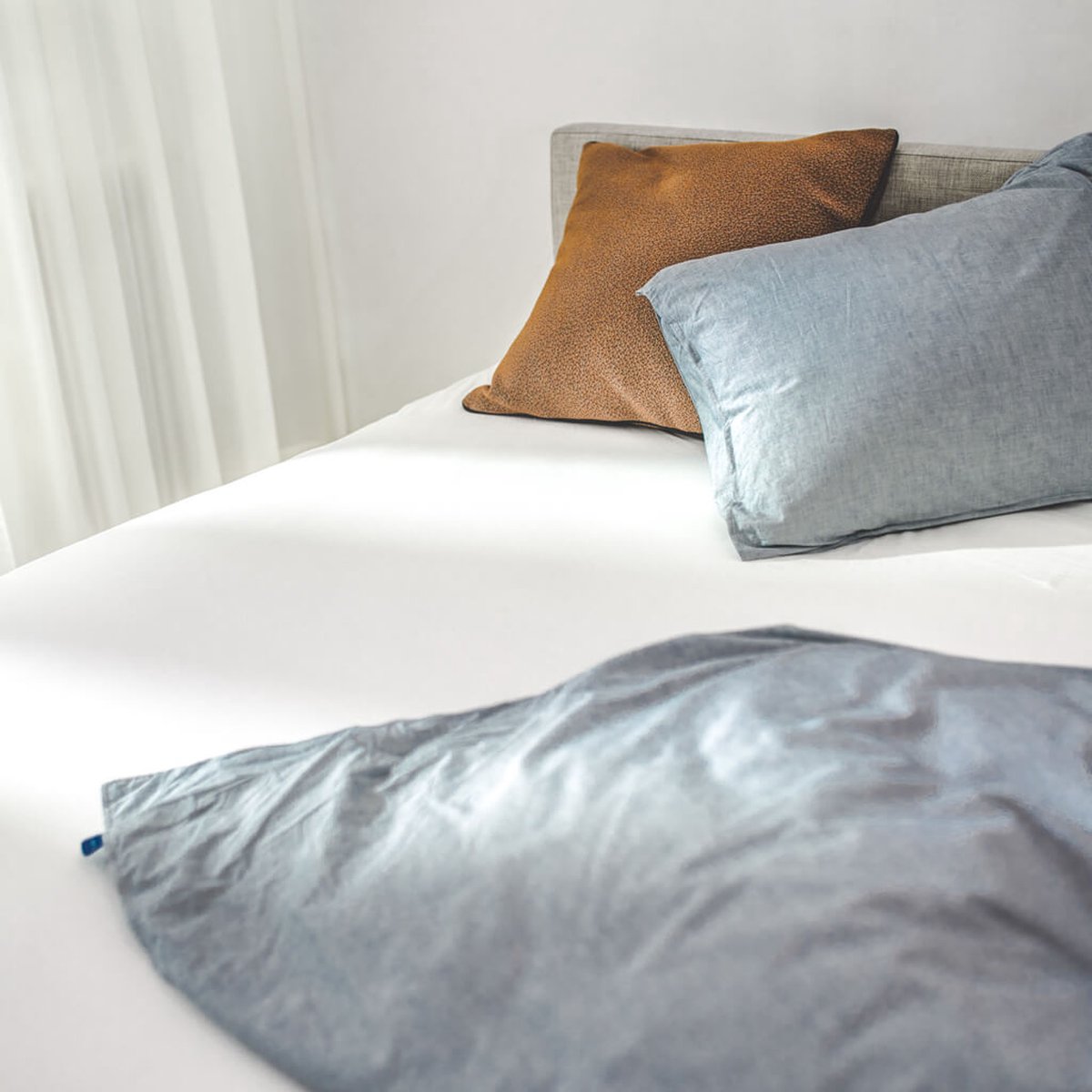 Auping Jersey 235 hoeslaken voor matras - 80/90/100 x 200/210/220 cm - Wit - Biologisch katoen thumbnail 3