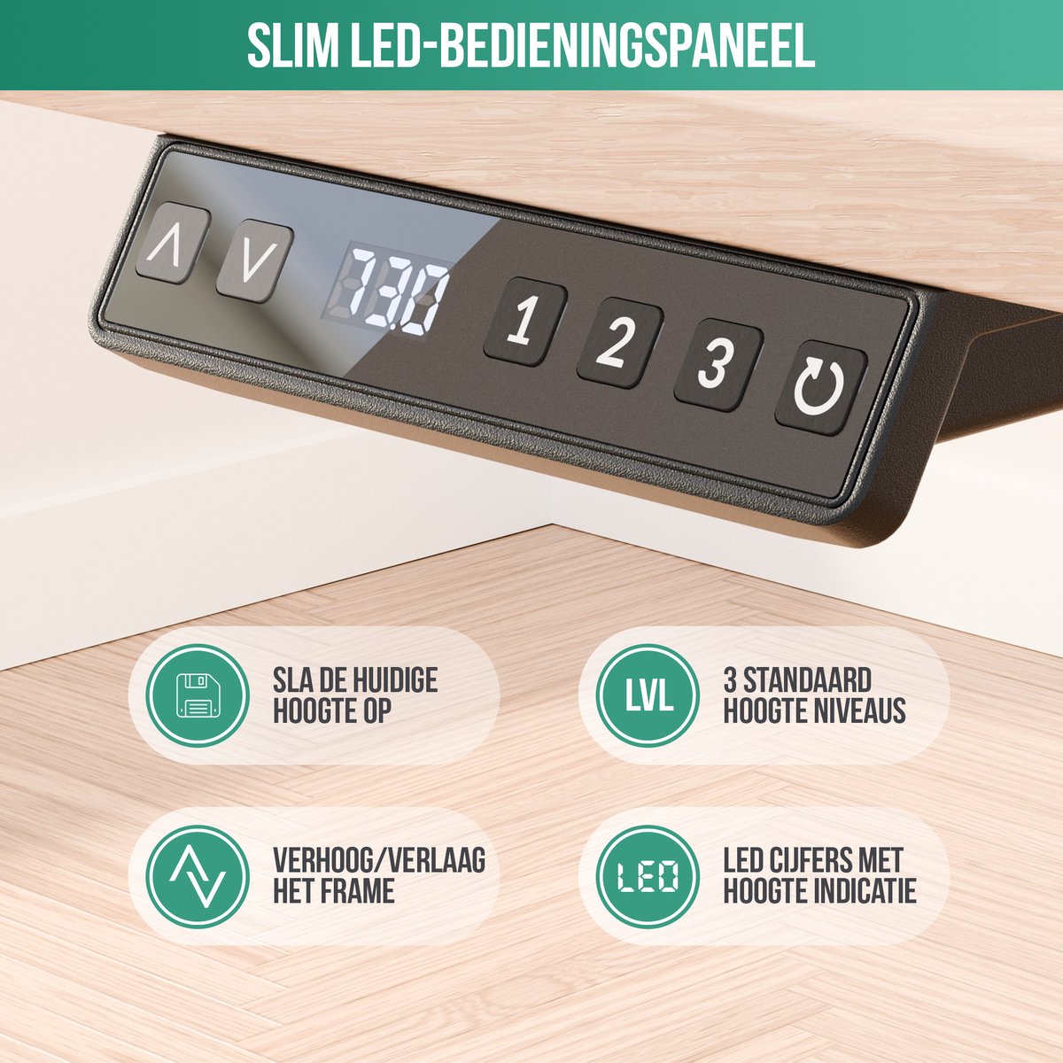 Avalo Avalo Elektrisch Verstelbaar Bureauonderstel - afbeelding 4