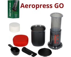 Aeropress Go, koffiemaker, koffee grinder, wandelen, take away, koffie, filters,koffieliefhebber, reizen, outdoor, camping, vakantie