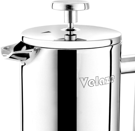 MeelioCafe C0ffee Press Koffiepers, roestvrij staal, 0,35 liter (2 MeelioCafe C0ffee Press Koffiepers, roestvrij staal, 0,35 liter (2