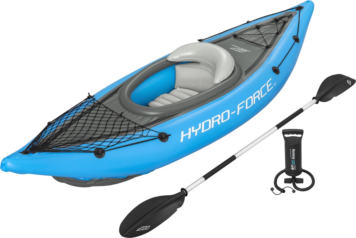 Hydro Force Cove Champion X1 Opblaasbare kajak - 1 persoons