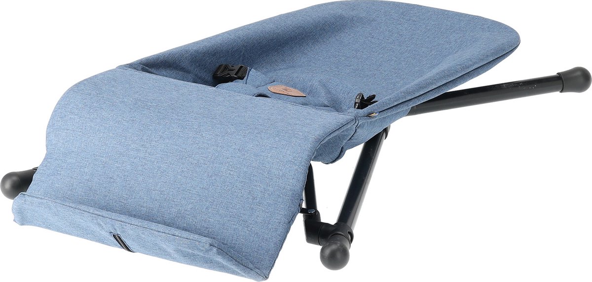 EcoViking Wipstoeltje Baby - Inklapbare Wipper met Speelboog - blauw – foto 6