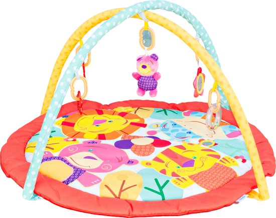 MOON™ Perky - Speelkleed - Dieren Thema - Afneembare Bogen - Activiteiten Mat