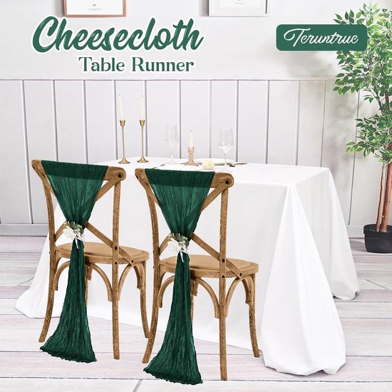 Bestel tafelloper kaasdoek donkerblauw voor een stijlvolle tafel inrichting kopen doe het nu