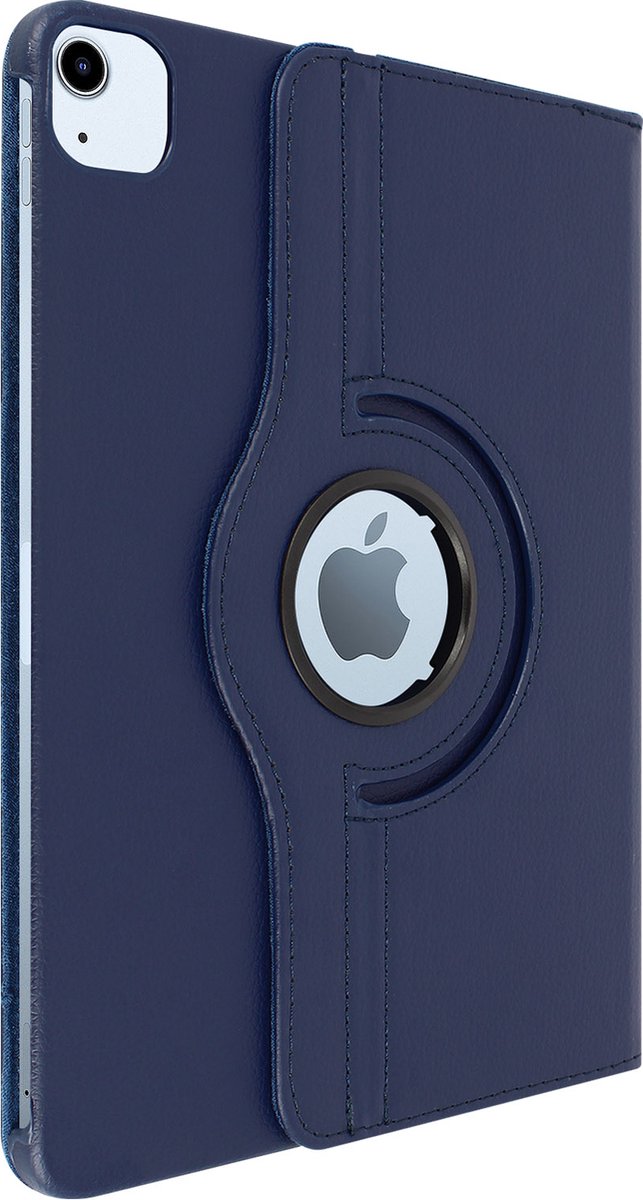 Avizar Hoesje Geschikt voor iPad Air 2025 / 2024 / 2022 / 2020 360° Draaibare Standfunctie, Blauw