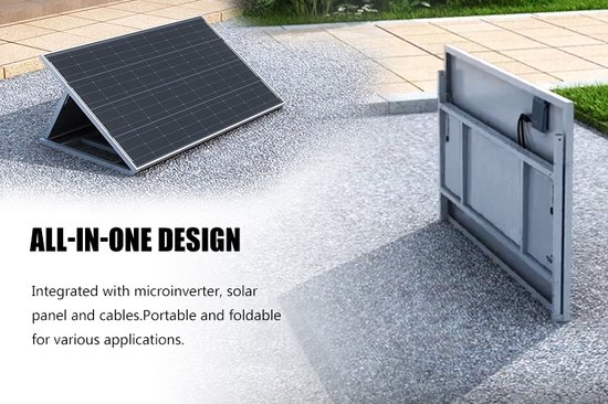 Zonnepaneelkit, 200W 12V Draagbaar Waterdicht Flexibel Monokristallijn Silicium Zonnepaneel met Aansluitkabel, Zonnepaneeloplader voor Auto, Camping, Thuis, Caravan, RV-accessoires