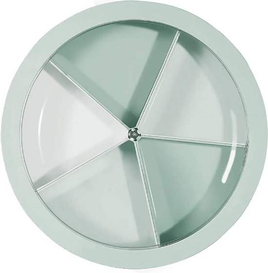HAYAN Snack Schalen Dish süßigkeiten box mit Deckel 28,6 × 8 cm (Grün