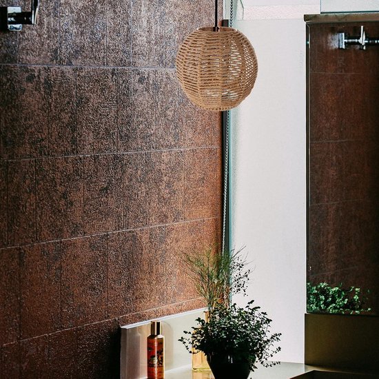 creative cables Round 3-hole and 4 side holes lamp canopy, rose-one cover, 200mm diameter - satin steel, black