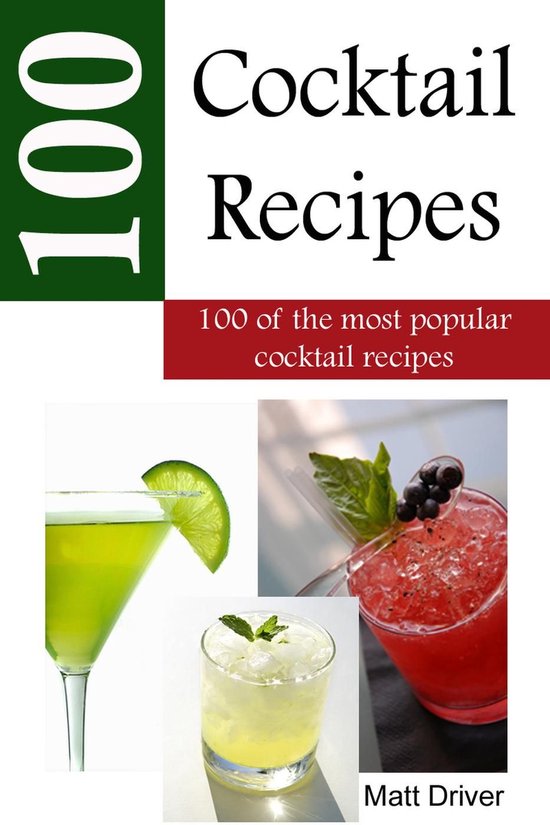100 Popular Cocktail Recipes - cover
