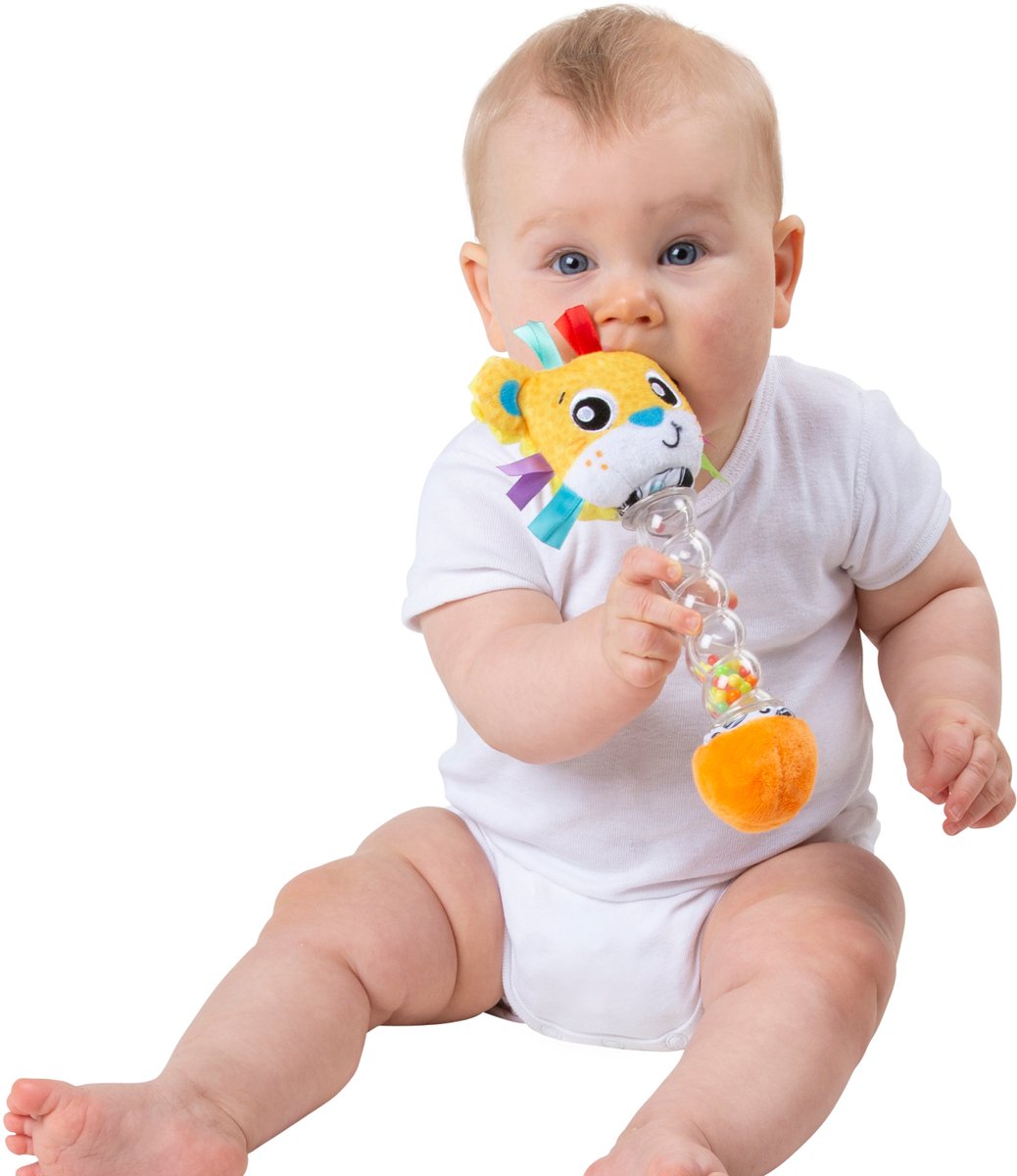 Playgro Safari Shaker Rain Rattle Stick - rammelaar - Speelgoed Baby - Speelgoed 1 jaar - Baby Speelgoed - Baby rammelaar — afbeelding 5