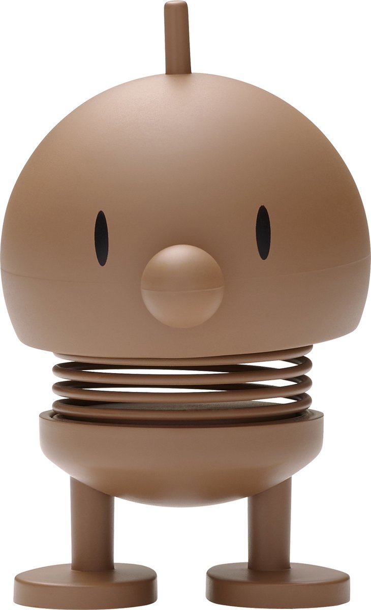 Hoptimist Soft Bumble Beeldje - S - Choko - Beeldjes Decoratie voor Kantoor, Kamer en Woonkamer - Cadeau Idee voor Mannen, Vrouwen en Kinderen