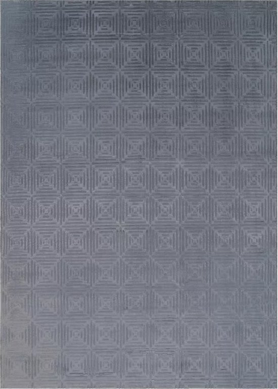 Tapis moelleux - Emily diamant anthracite 60x110 cm