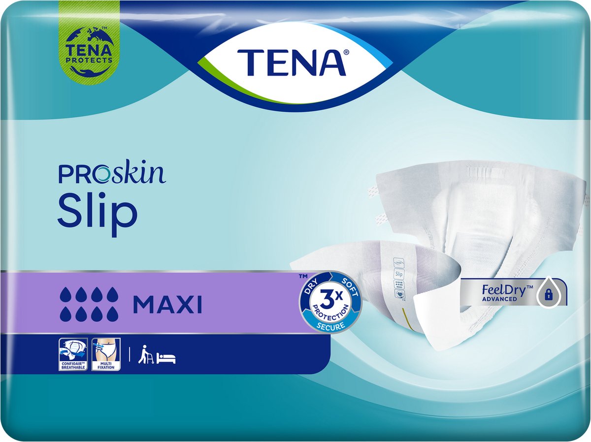Bol.com Tena Slip Maxi M Incontinentie - 24 stuks - Incontinentie-inlegkruisjes aanbieding