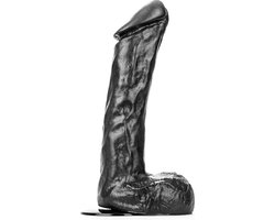 HUNG'R - Gustav - Dildo - Zwart - 33 cm - Ø 6.8 cm
