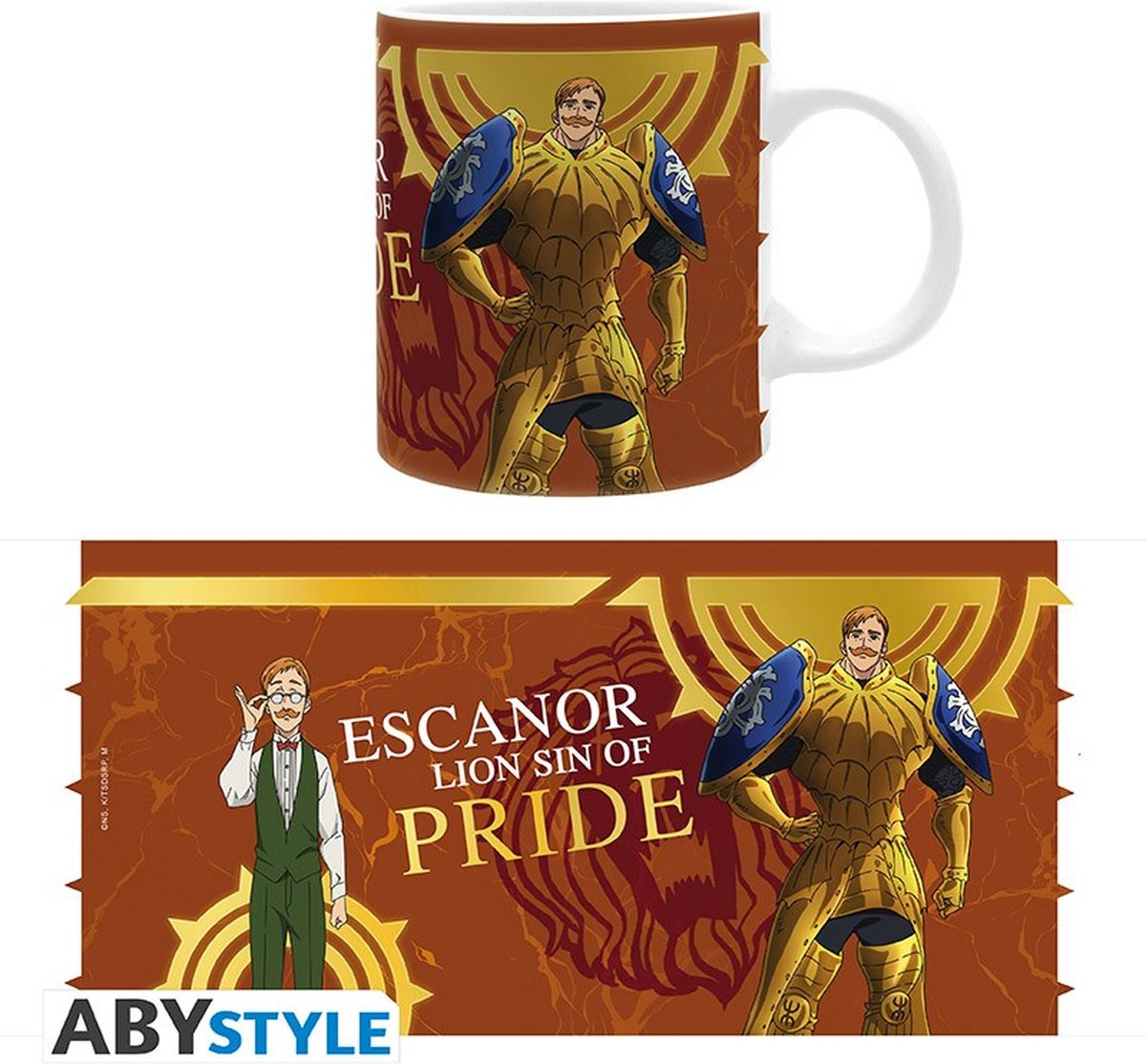 THE SEVEN DEADLY SINS Mug Escanor - Mok