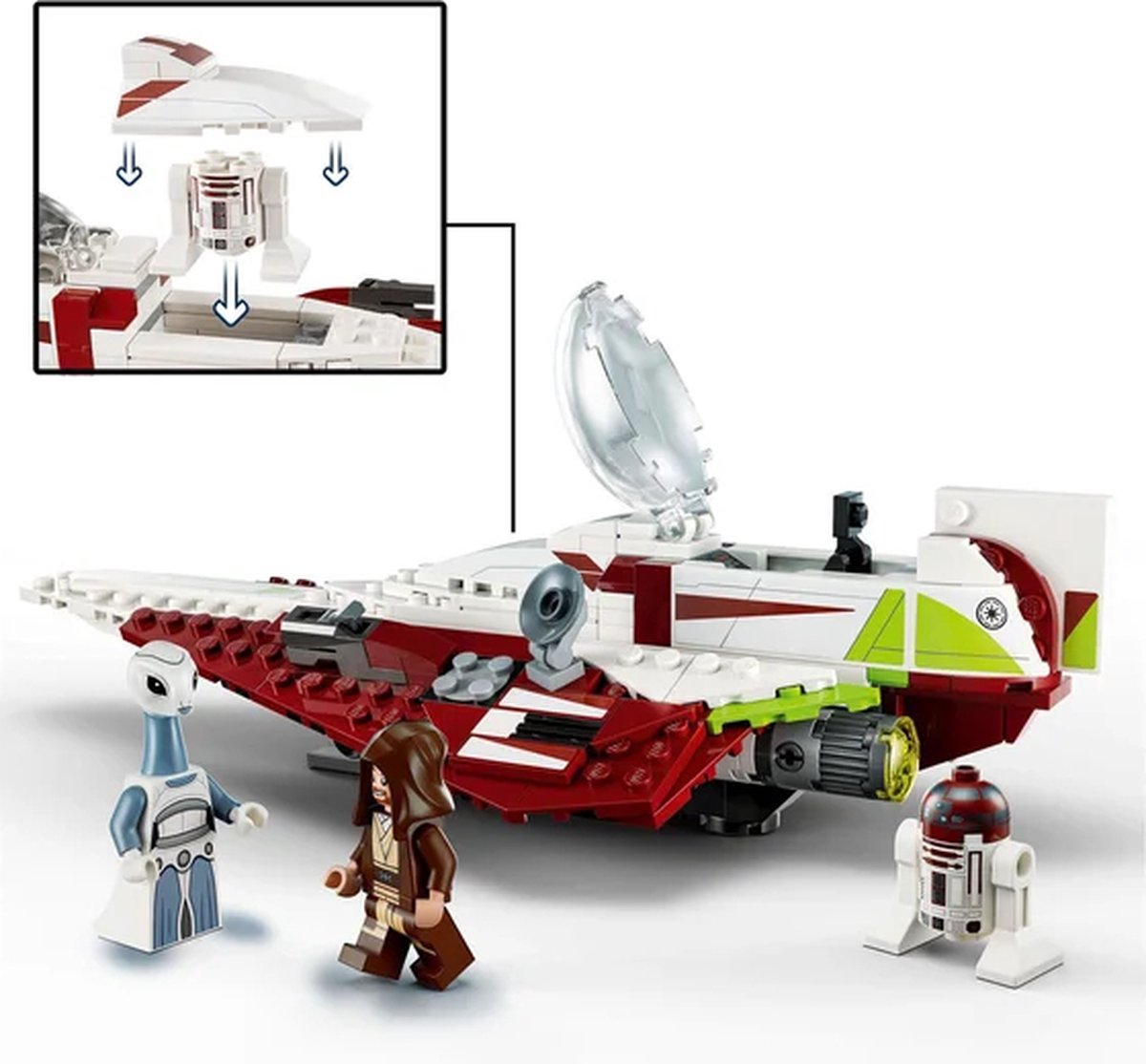 LEGO Star Wars De Jedi Starfighter van Obi-Wan Kenobi - 75333 — afbeelding 9