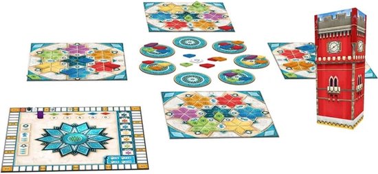 Next Move Games - Azul Zomerpaviljoen - Bordspel - Geschikt voor 2-4 Spelers