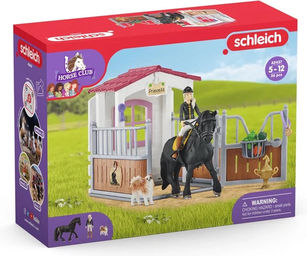 schleich HORSE CLUB - Speelfigurenset - Paardenstal met Horse Club Tori & Princess - Kinderspeelgoed voor Jongens en Meisjes - 5 tot 12 jaar - 14 Onderdelen - 42437 — afbeelding 17