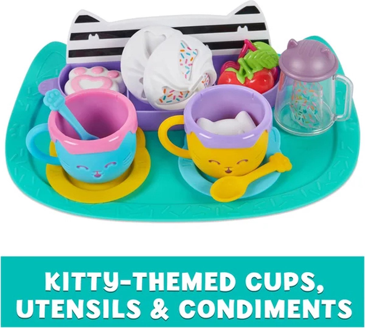 Gabby’s Poppenhuis - Spikkelfeest-serviceset met accessories — afbeelding 13
